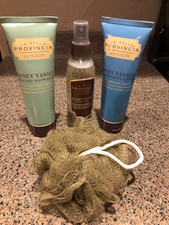 LA BELLA PROVINCIA HONEY VANILLA SHOWER GEL LOTION 4 pc X