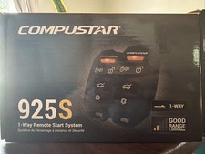 NEW Compustar CS925-S 1-Way Remote Start System 2 4-Button Remotes 1500' Range