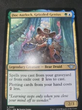 MTG Doc Aurlock, Grizzled Genius NM/ EX Outlaws of Thunder Junction