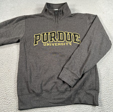 Champion Purdue Boilermakers University Sweatshirt Mens Small Gray Basketball