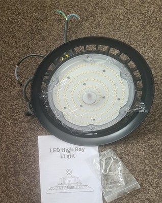 : UFO High Bay LED Lagerleuchte - Industrie Fabrik Turnhalle Werkstatt Beleuchtung