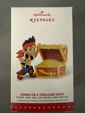 Hallmark 2015 Disney Jake Neverland Pirates Going on a Treasure Hunt  Ornament
