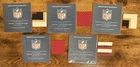 Lot of Jerry Rice San Francisco 49ers Game Used Worn Jersey Patches NFL HOF