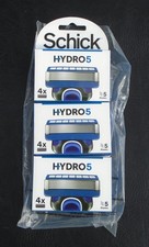 12 Count Schick Hydro 5 Hydrating Razor Blade Refills 1.83 per gallon