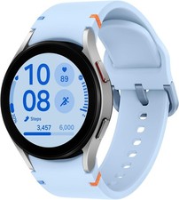 Samsung Galaxy Watch FE Aluminum Smartwatch 40mm LTE Blue Band SM-R866UZSAXAA