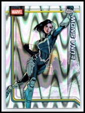 2026 Topps Chrome Marvel Luna Snow RayWave Refractor Parallel #132 Agents of Atl