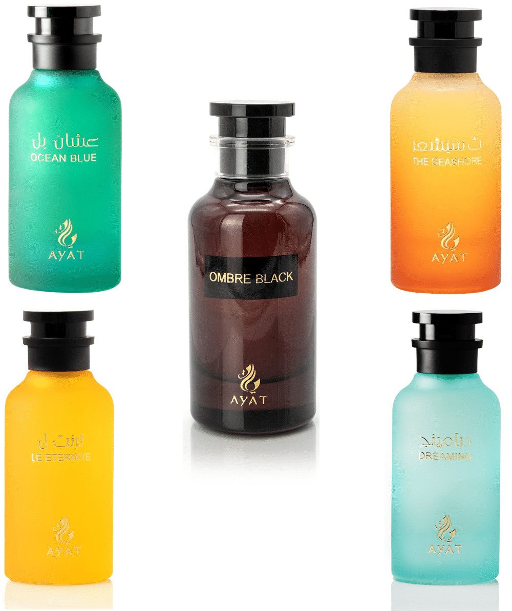 Ayat Perfumes Coffret Luxury Series parfum arabe oud et ambre pour collectionneur