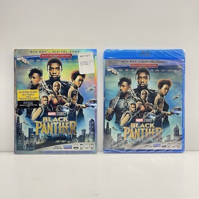 Black Panther (Blu-ray, 2018) w/Slipcover Chadwick Boseman Michael B. Jordan NEW