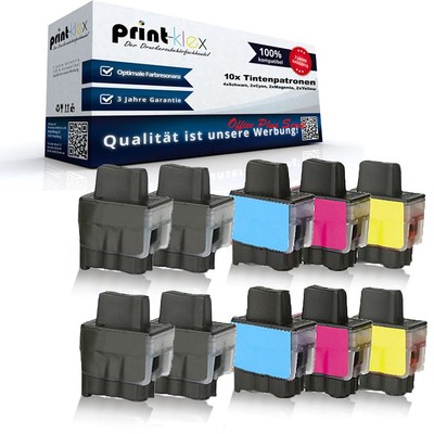10x kompatible BROTHER LC900 DCP 110C 115C 120C 310C MFC 210 - Office Plus Serie