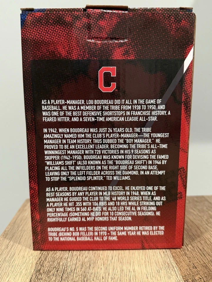 Cleveland Indians Lou Boudreau Bronze Statue SGA 8/5/17 - Image 3 of 3