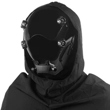 Punk Helmet Mask Sci Fi Gothic Halloween Mask Cool Punk Mask Cosplay for Men