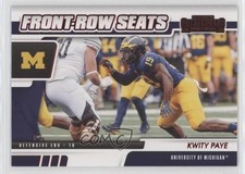 2021 Panini Contenders Draft Picks Front Row Seats Red Kwity Paye #36 1s8