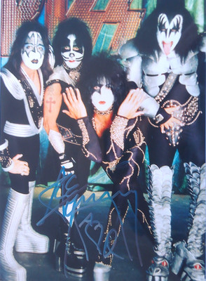 Ace Frehley (+) orig. Autogramm 20x24 KISS