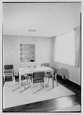dining, Gerrish Milliken Mills, South Carolina. Executive house, Pendleton