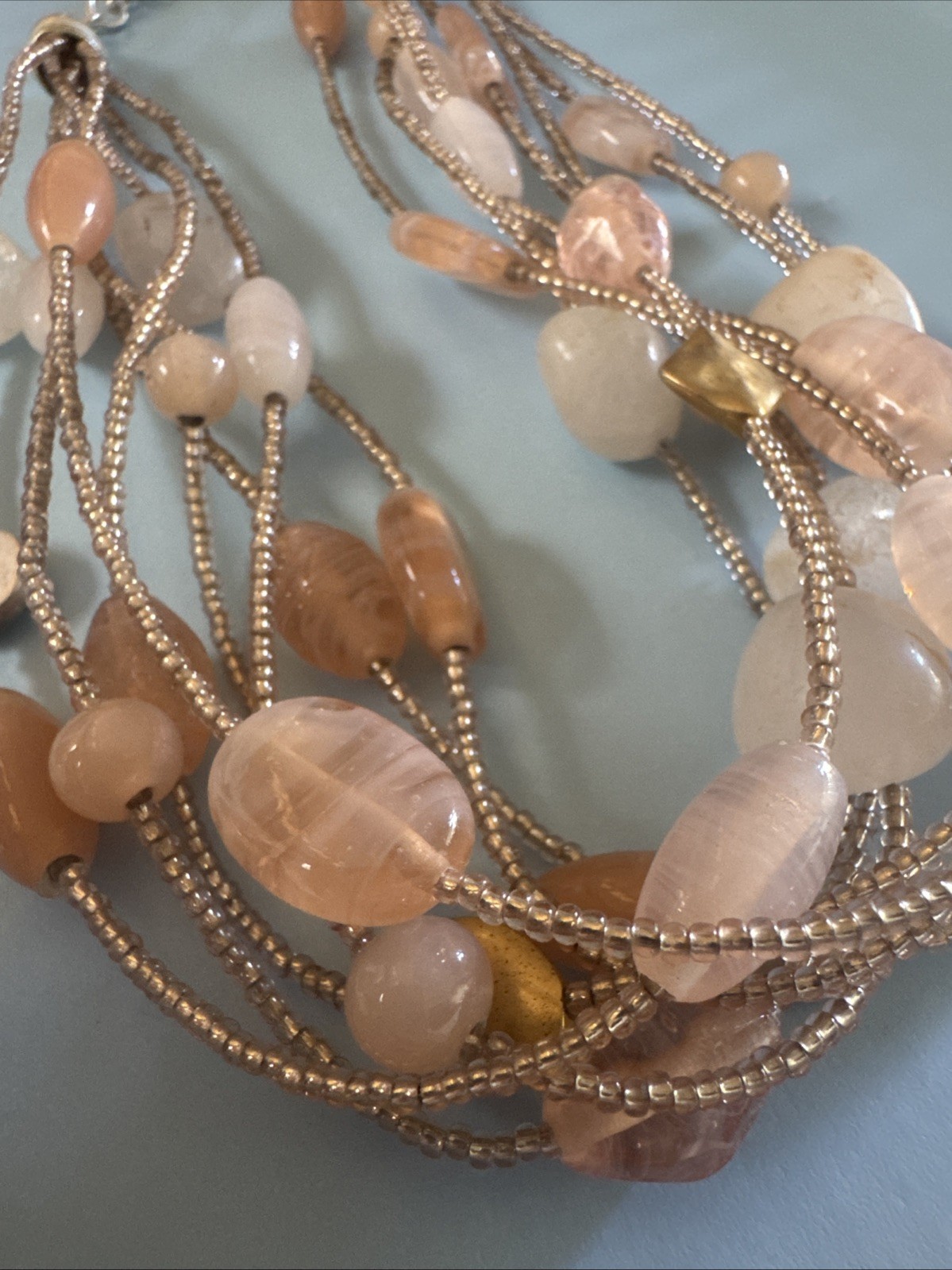 Multi strand Layered Necklace - image 4