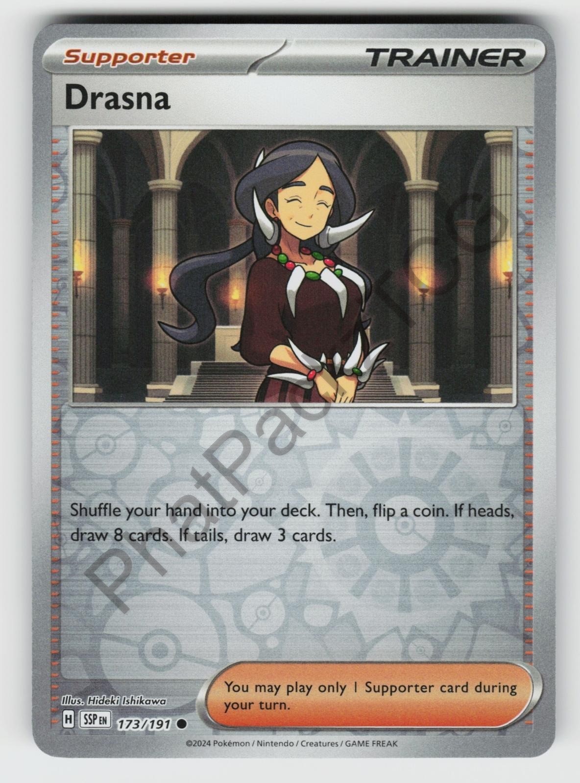 Drasna 173/191 Surging Sparks C Reverse Holo NM/M Pokemon