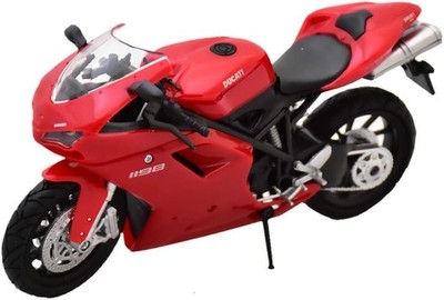 NewRay 57143A Ducati 1198'' Red Model Motorbike9(Assorted Color)