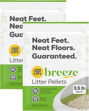 Purina Tidy Cats Breeze Litter Pellets Refill Pouch Made Multiple Cats