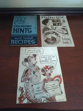 1930s/1940s Clabber Girl, Borden, & Crisco Cookbooks, Pamphlets Original