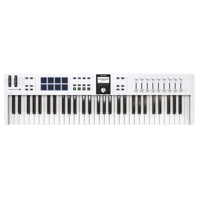 Arturia KeyLab Essential mk3 61-Key Keyboard MIDI Controller - White