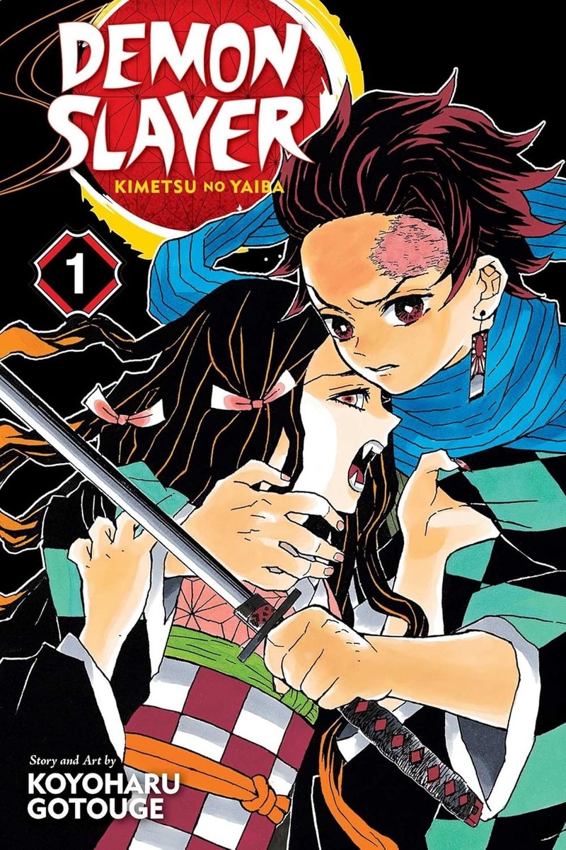 Demon Slayer Kimetsu no Yaiba Vol. 1 English Manga By Koyoharu