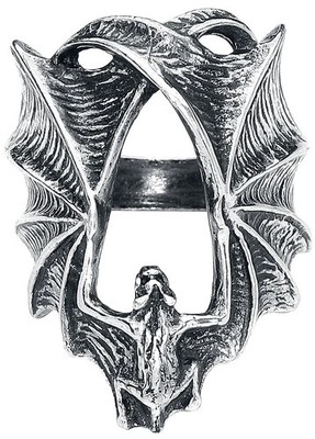Alchemy Gothic Ring Unisex Stealth silberfarben Geschenke, Gothic, Rockwear