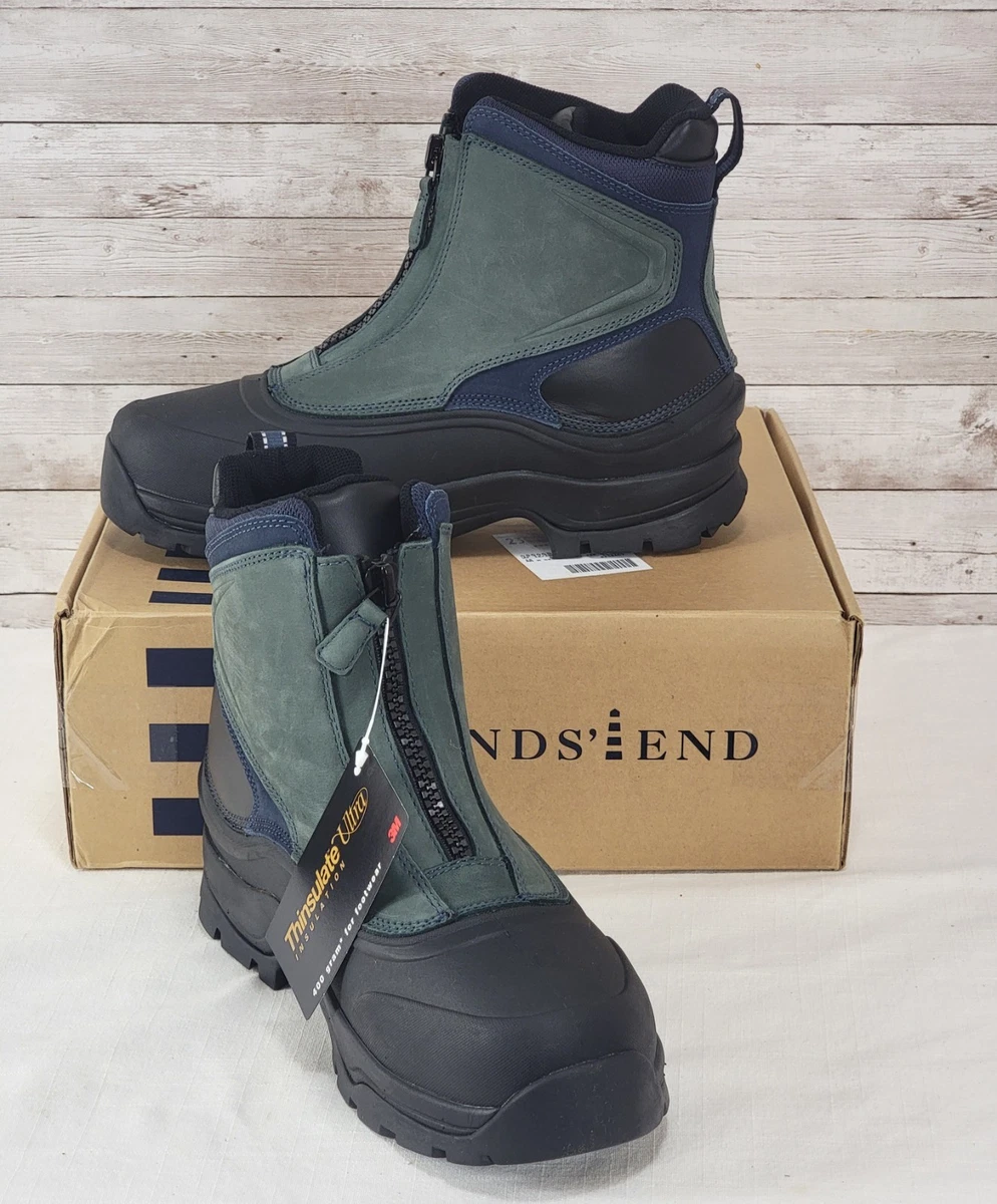 Blue Zip Suede Boots for Men for sale | eBay
