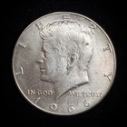 40% Silver 1966 Kennedy Half Dollar - 06-10