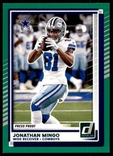 2025 Donruss #10 Jonathan Mingo Press Proofs Green