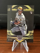 2024 Topps Triple Threads Sal Frelick Black Parallel RC SP #/50  Brewers Rookie