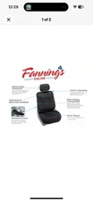 NEW! FH Group Universal Fit Seat Cover - Black-Neoprene fb088 / fb089