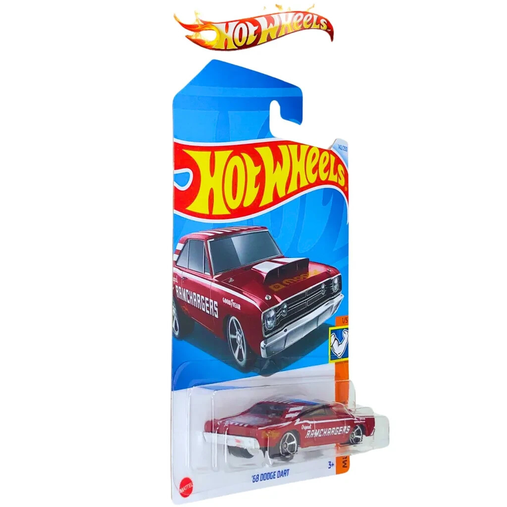 Hot Wheels 68 Dodge Dart (Red) Mainline HW MUSCLE MANIA Series