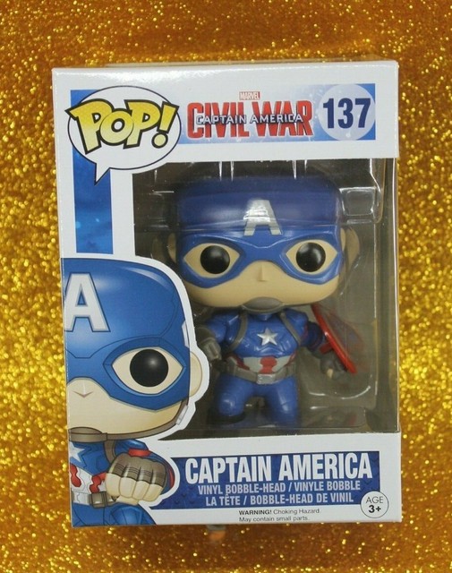 captain america civil war pop vinyl