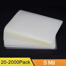 2000 5Mil Clear Thermal Laminating Pouches Letter 9"x11.5" Size Laminator Sheets