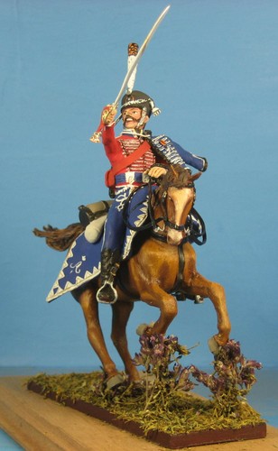 Húsares montados rusos sin montar, kit de figuras 1/30 de metal blanco VID SOLDADOS - Imagen 21 de 110