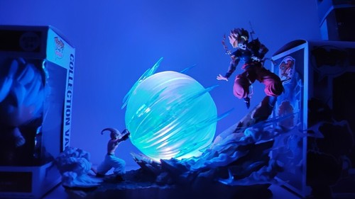 Dragon Ball Z Figur - Buu vs Goku - Super Saiyajin Genki Bombe - 21 cm - Bild 7 von 24