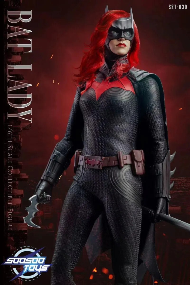 soosootoys バットレディ 1/6 Soosootoys Batwoman 1/6 Batlady Ruby Rose Female Action Figure