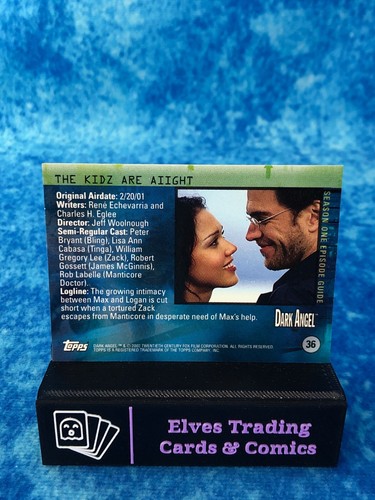 Dark Angel (Premiere Series) SINGLE Non-Sport Trading card by Topps 2002 - Picture 76 of 156