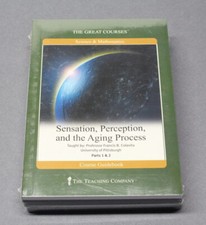Great Courses: Sensation, Perception, and the Aging Process ~ New