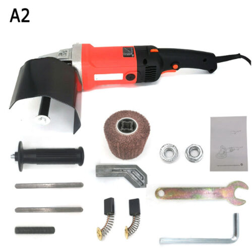 NEW 1400W Motorised Metal Drawing Machine for Wooden Stainless Steel Polishing - Bild 11 von 12