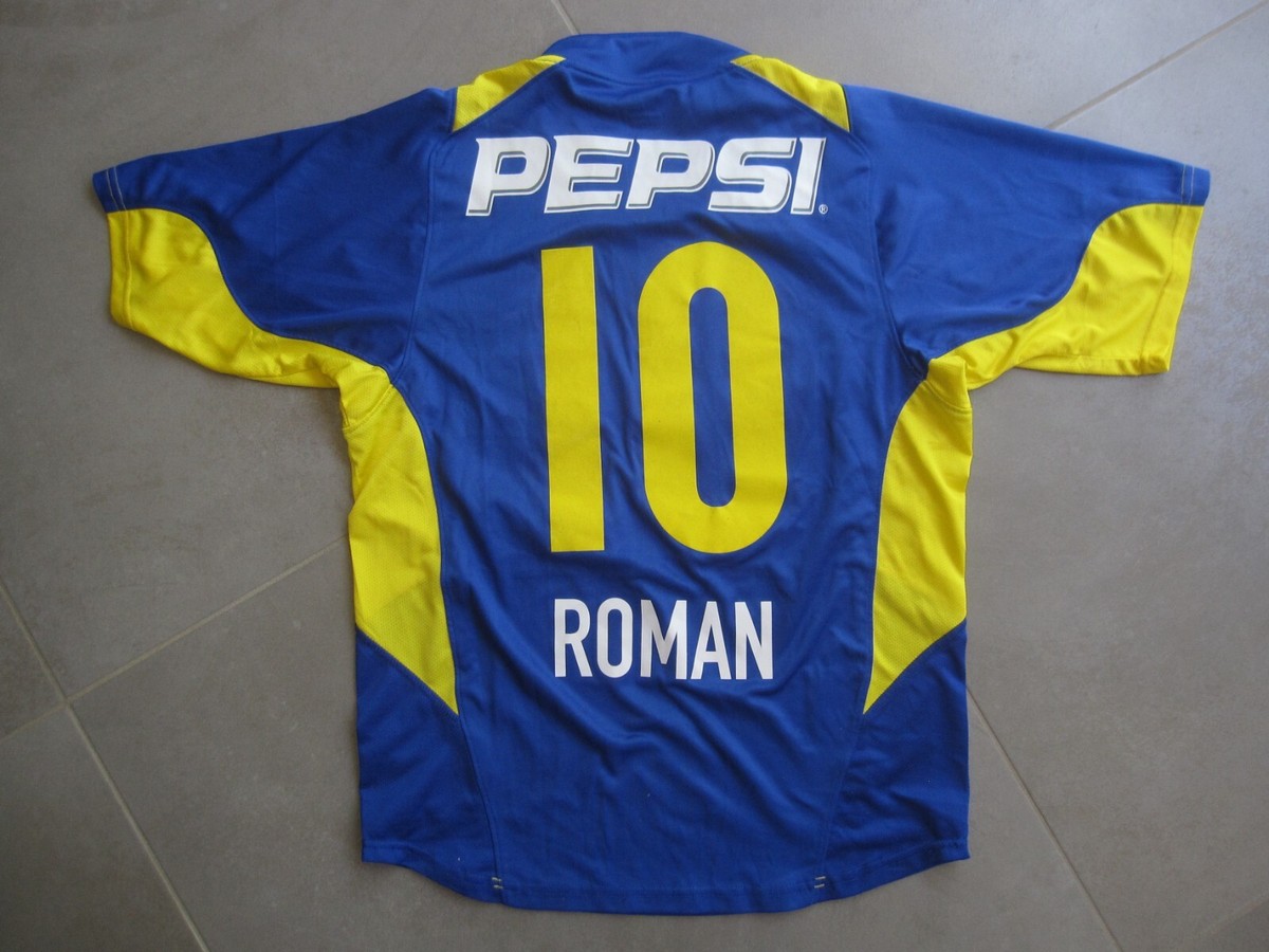 Maillot Boca Juniors Juan Roman N°10 Nike Pepsi jersey
