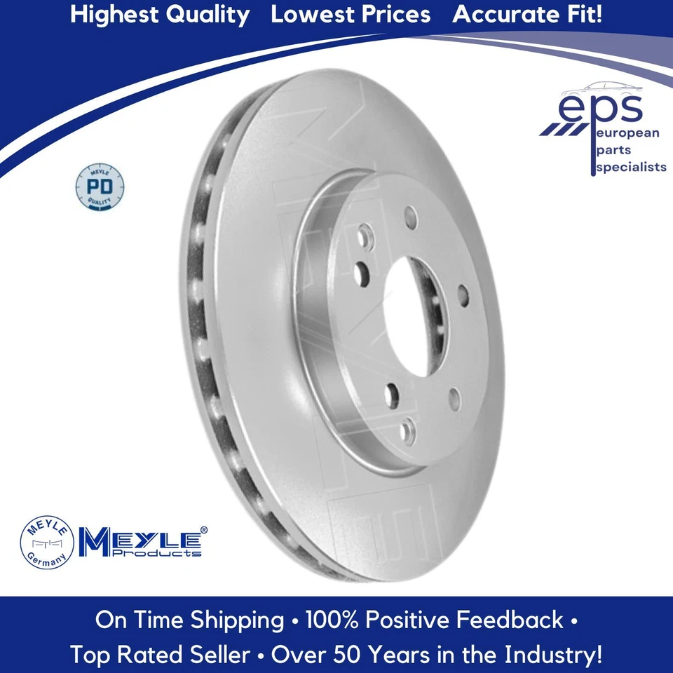 Mercedes передний тормоз дисковый ротор вентилируемый L или R 96-07 C E SLK Meyle 203 421 03 12 - Изображение 2 из 4
