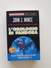 libro L'orologio di Pandora J.J. Nance Sonzogno Best Seller 1° edizione 1997 *