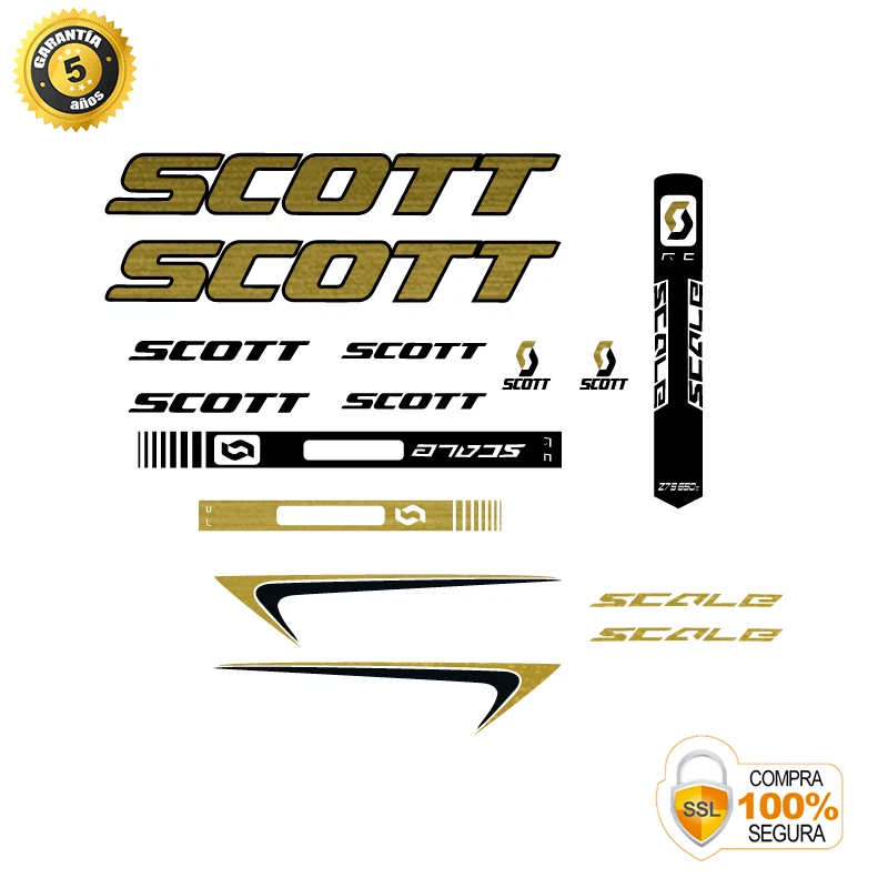 Scott bike decals deals