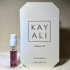 Kayali Vanilla 28 Eau de Parfum EDP Sample Spray .03oz, 1.5ml New in Card