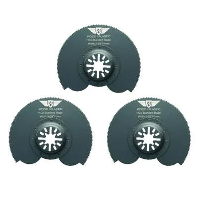 3 x Blades for Fein Multimaster Bosch Ryobi Challenge Multitool Multi Tool