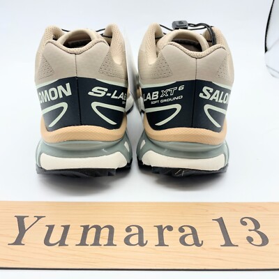 Salomon XT-6 Oxford Tan Carbon Clearly Aqua L47737400 Men's Size