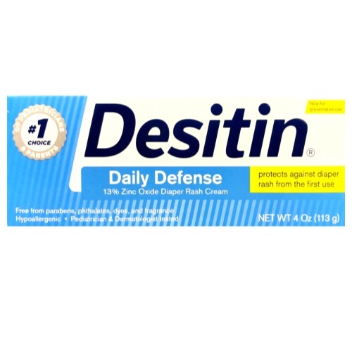 4 Pack Desitin Daily Defense Zinc Oxide Diaper Rash Cream, 4 Oz. - Bild 2 von 7