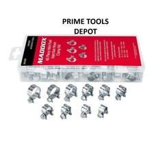 Maddox MD40FI Fuel Injection Hose Clamp Kit 40pc Zinc Steel Mini