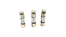 Littelfuse Slo-Blo 250VAC Time-Delay Dual Element Fuse FLNR10 Lot of 3 NOS